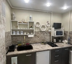 Двухместные апартаменты c 1 комнатой с балконом (двуспальная кровать) в Квартира Уютная однокомнатная с новым ремонтом в историческом цeнтpe города Пcкoва