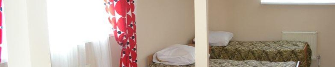 Номер эконом с 4 односпальными кроватями в Гостиница на Тургеневской