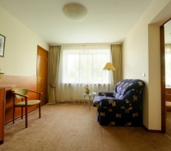 Двухместный Люкс Большой двуспальная кровать в Гостиница Спутник