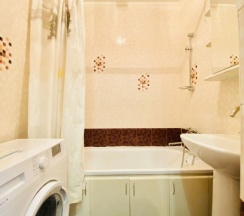 Апартаменты с балконом и с видом на город в Apartments on str. International, bld. 36