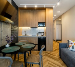 Nordic №516 | Студия с видом на Волгу в Nort на Родионова