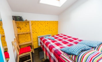 Двухместная комната с мансардным окном в Gallery and more