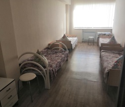 Кровать в общем эконом-номере (удобства на этаже) в Комфорт