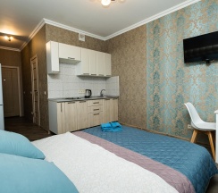 Апартаменты студия в MOKO Apartments (МОКО Апартментс) на улице Барышевская Роща