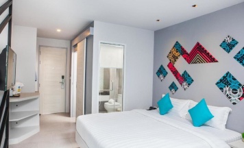 Двухместный номер Superior двуспальная кровать в The Crib Patong