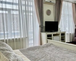 Двухместный номер Comfort с 2 комнатами (двуспальная кровать) в Сапфир