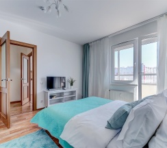 "Krista Kosta" Однокомнатная квартира (Метро Ленинский проспект/Автово, 10 минут на транспорте) в Rauktis apartments