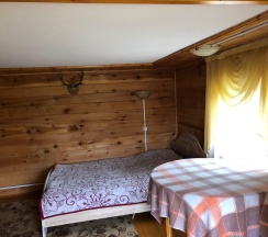 Комната эконом с 1 двуспальной кроватью в Оазис