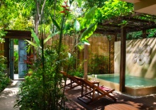 Двухместный Pool Suite Garden двуспальная кровать в Anantara Rasananda Koh Phangan Villa Resort & Spa