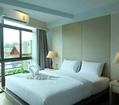 Двухместный номер Deluxe с видом на город двуспальная кровать в Aplus Deluxe Hotel