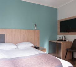 Стандартный 2-местный номер с полутороспальной кроватью (номер первой категории) в Истра