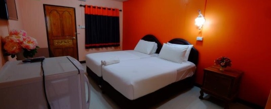 Двухместный номер Deluxe 2 отдельные кровати в Jirawan Hotel