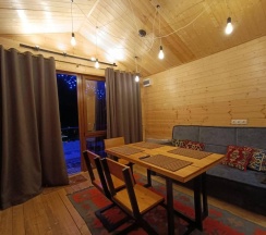 4-местный 2-комнатный коттедж улучшенный в Air house Arkhyz