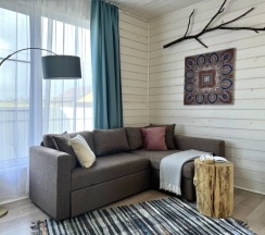 Барнхаус Яхрома (оснащение дома, стоимость банного чана и бани см. Подробнее) в Dacha