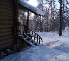 Дом с 2 спальнями, с сауной в Берлога