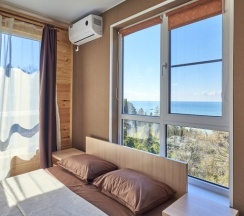 Двухместный люкс двуспальная кровать в Сопка