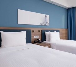 Двухместный номер 2 отдельные кровати в Hampton by Hilton Astana Triumphal Arch