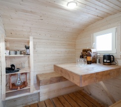 Коттедж с бассейном в Palasuomi