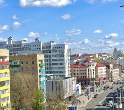 Двухместный номер Economy с видом на город двуспальная кровать в Меблированные Комнаты Seven 7