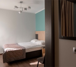 Стандартный 2-местный номер с полутороспальной кроватью (номер первой категории) в Истра