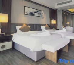 Двухместный семейный номер Standard с видом на море 2 отдельные кровати в Jinghai Hotel & Resort