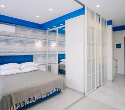 Апартаменты Студия Делюкс (38 м2, с балконом) в SeaRent-Крымский