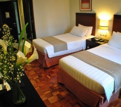 Двухместный номер Deluxe двуспальная кровать в Fersal Hotel Neptune Makati
