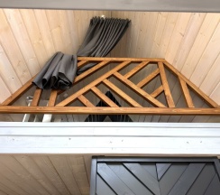 A-Frame №1 (оснащение дома, банного чана и бани см. Подробнее) в Dacha