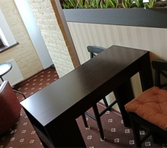 Апартаменты с просторной спальней, обеденной зоной и балконом в My Favourite Garden Hotel