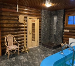 Дом для отдыха с баней и бассейном WoodRay в WoodRay