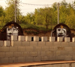 Коттедж стандарт с 1 двуспальной кроватью (Глэмпинг) в Набережная №1