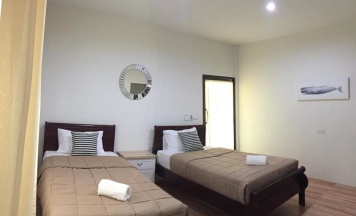 Двухместный номер Deluxe 2 отдельные кровати в My home resort - ขนอม นครศรีธรรมราช