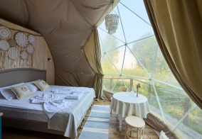 Глэмпинг Ива в Тульской области