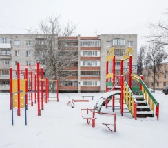 Двухместные апартаменты c 1 комнатой с балконом (двуспальная кровать) в Квартира Октябрьский 28