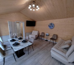 Дом-баня «Luxe&SPA» в Сердце Домбая
