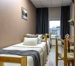 Стандартный номер с общей ванной комнатой в Номера в Гатчине