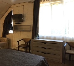 ЛЮКС с большой двуспальной кроватью в Софийские вершины