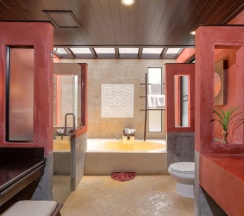 Двухместная вилла Pool Access двуспальная кровать в The Village Resort