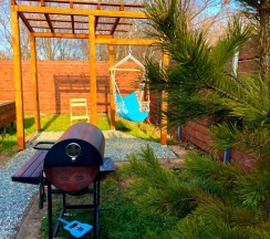 Дом 18 кв. м. № 4 (вместимость 2 взрослых, 2 ребенка) в У реки