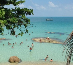 Двухместный номер Superior с видом на море двуспальная кровать в Silver Beach Resort