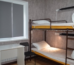 Кровать в общем номере (мужской номер) в Крокус