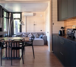 VIP дом Семейный с купелью в Opushka house Новожилово
