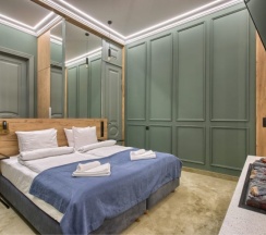 дизайнерский люкс с ванной в Tuchkov hotel
