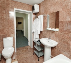 Двухместный люкс с видом на город двуспальная кровать в Домна