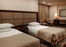 Номер люкс стандарт с 2 односпальными кроватями (с завтраком) в Sagaan Morin Hotel