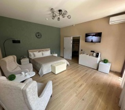 Люкс с видом на озеро в Теплые озера