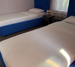 Стандарт с тремя раздельными кроватями в Rabat hotel