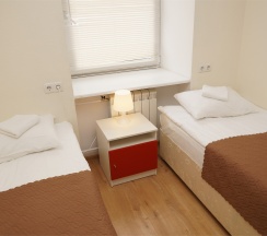 Двухместный эконом с раздельными кроватями в Формула за рулем