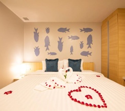 Семейный люкс с 2 комнатами в Golden Paradise Hotel