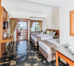 Двухместный номер Deluxe с видом на море 2 отдельные кровати в Karona Resort & Spa